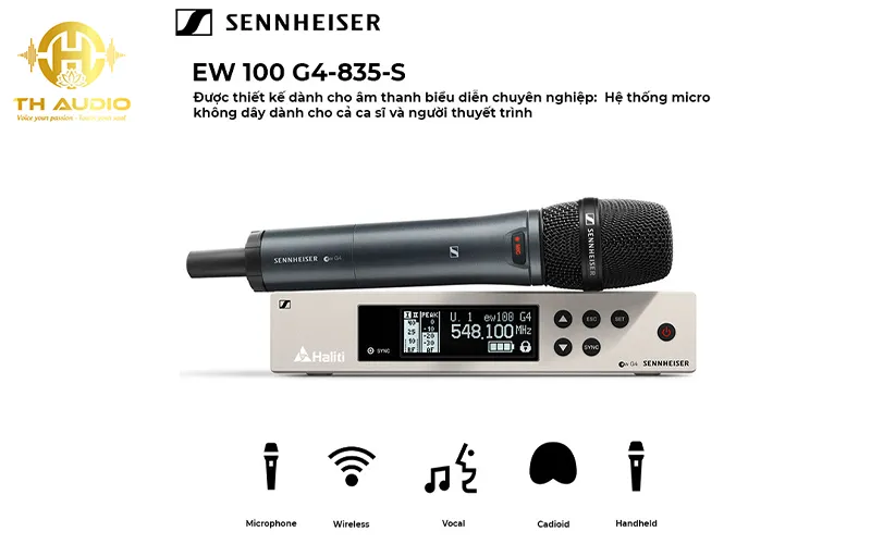 Micro Sennheiser EW 100 G4-835-S