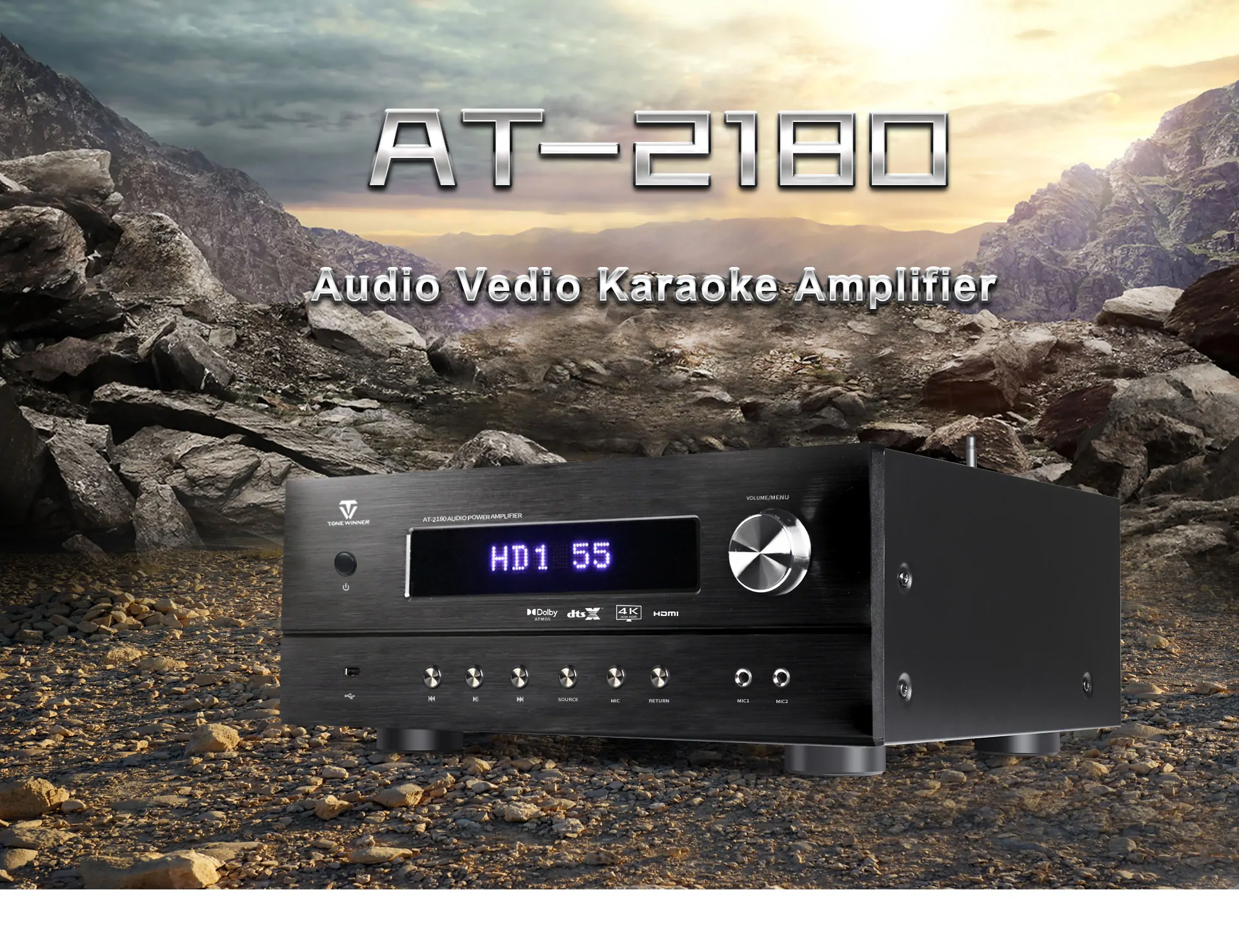 Ampli receiver xem phim ToneWinner AT-2180