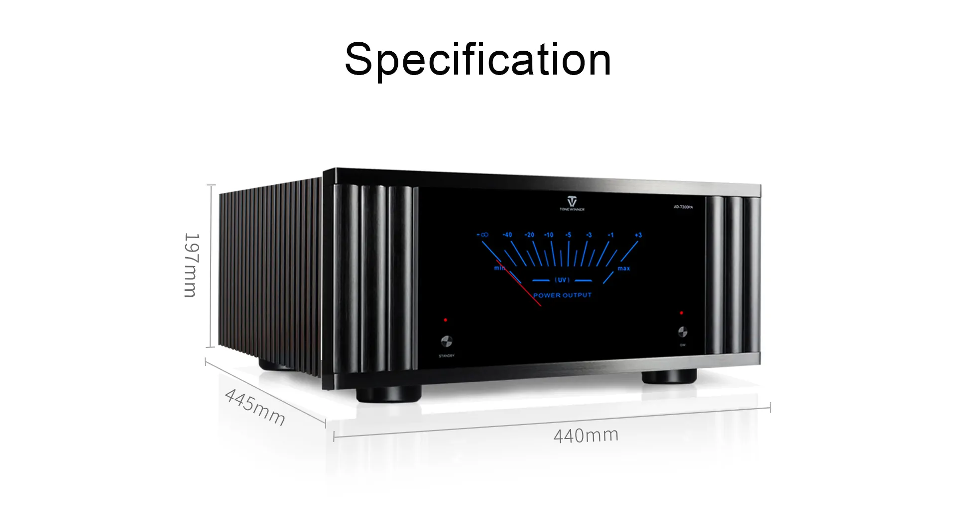 Amply xem phim ToneWinner AD-7300PA