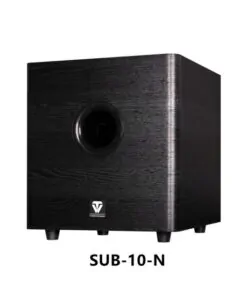 Tonewinner 10 inch subwoofer black wood