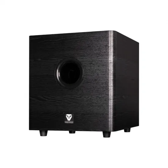 Tonewinner 10 inch subwoofer black wood