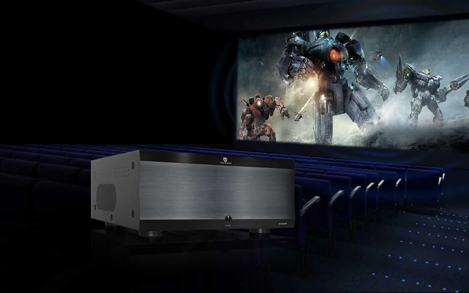 Tonewinner 11 ch home theatre audio pure power amplifier