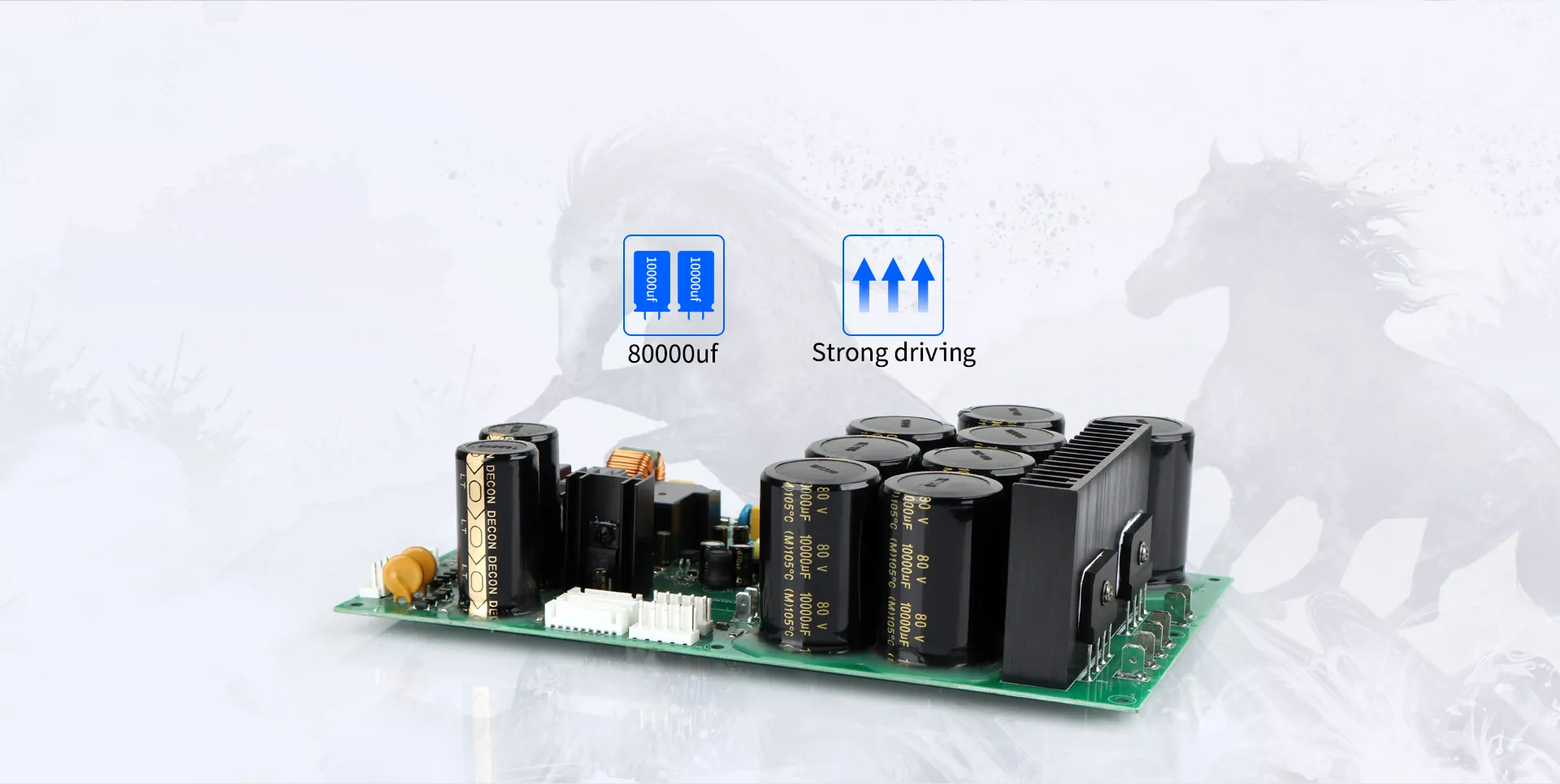 Tonewinner 1140W dual channels AV power amplifier for home theater