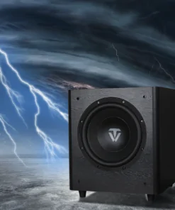 Tonewinner 12 inch active speakers black subwoofer