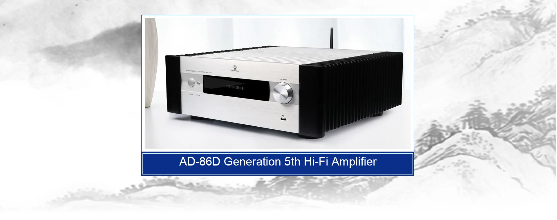 Amply nghe nhạc ToneWinner 2 kênh có preamp