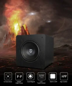 Tonewinner 400W deeper powered subwoofer 12 inch
