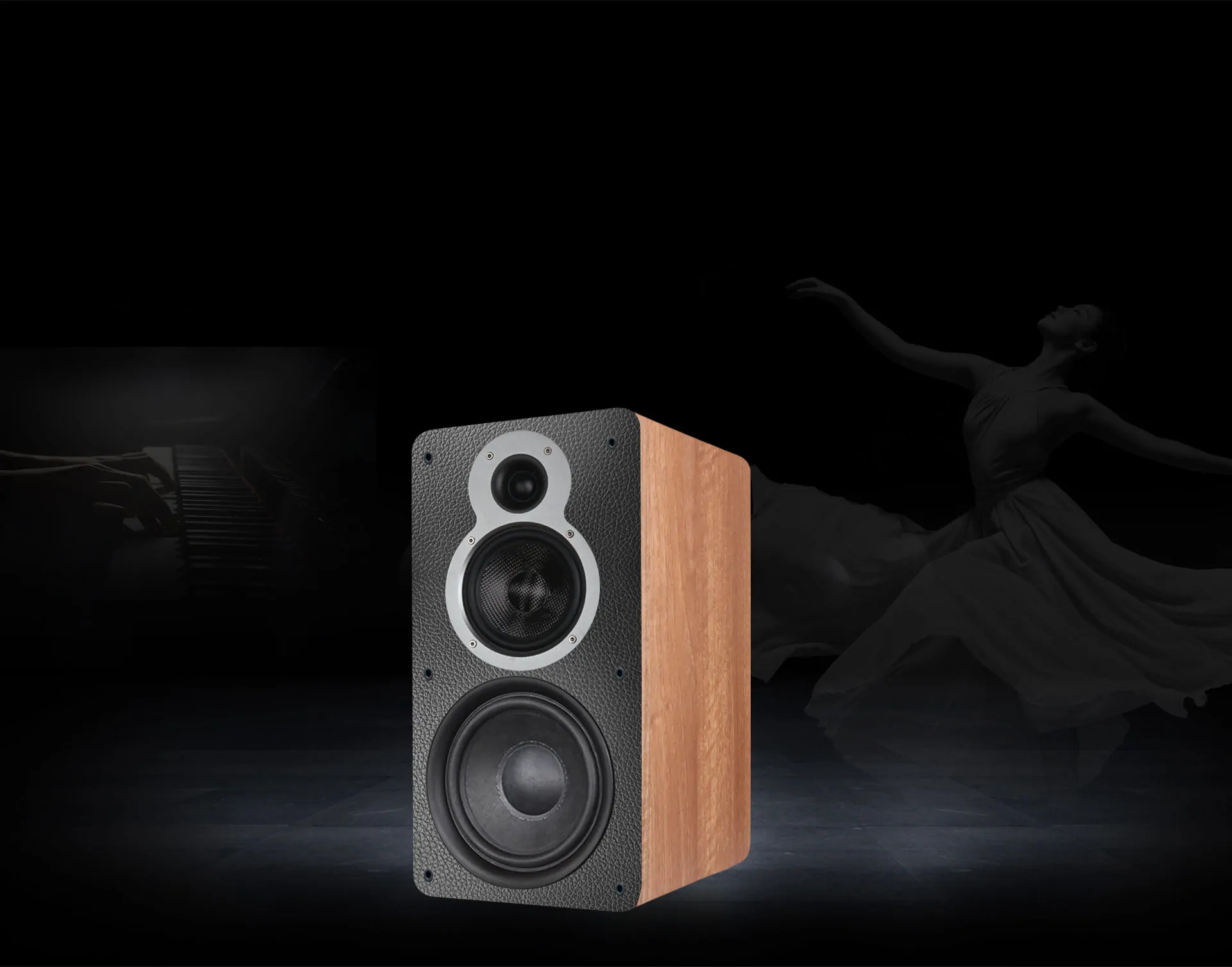 Tonewinner 440W Hi-Fi bookshelf speakers in