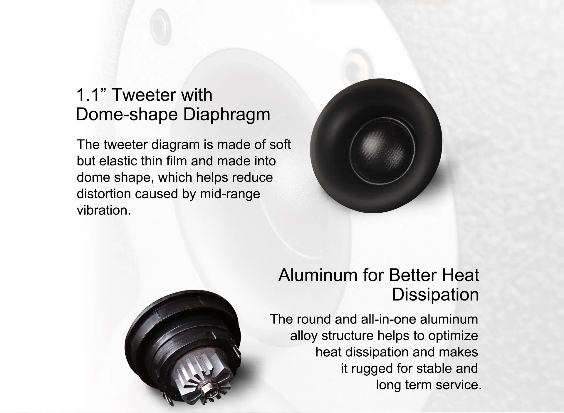 Tonewinner 440W Hi-Fi bookshelf speakers in