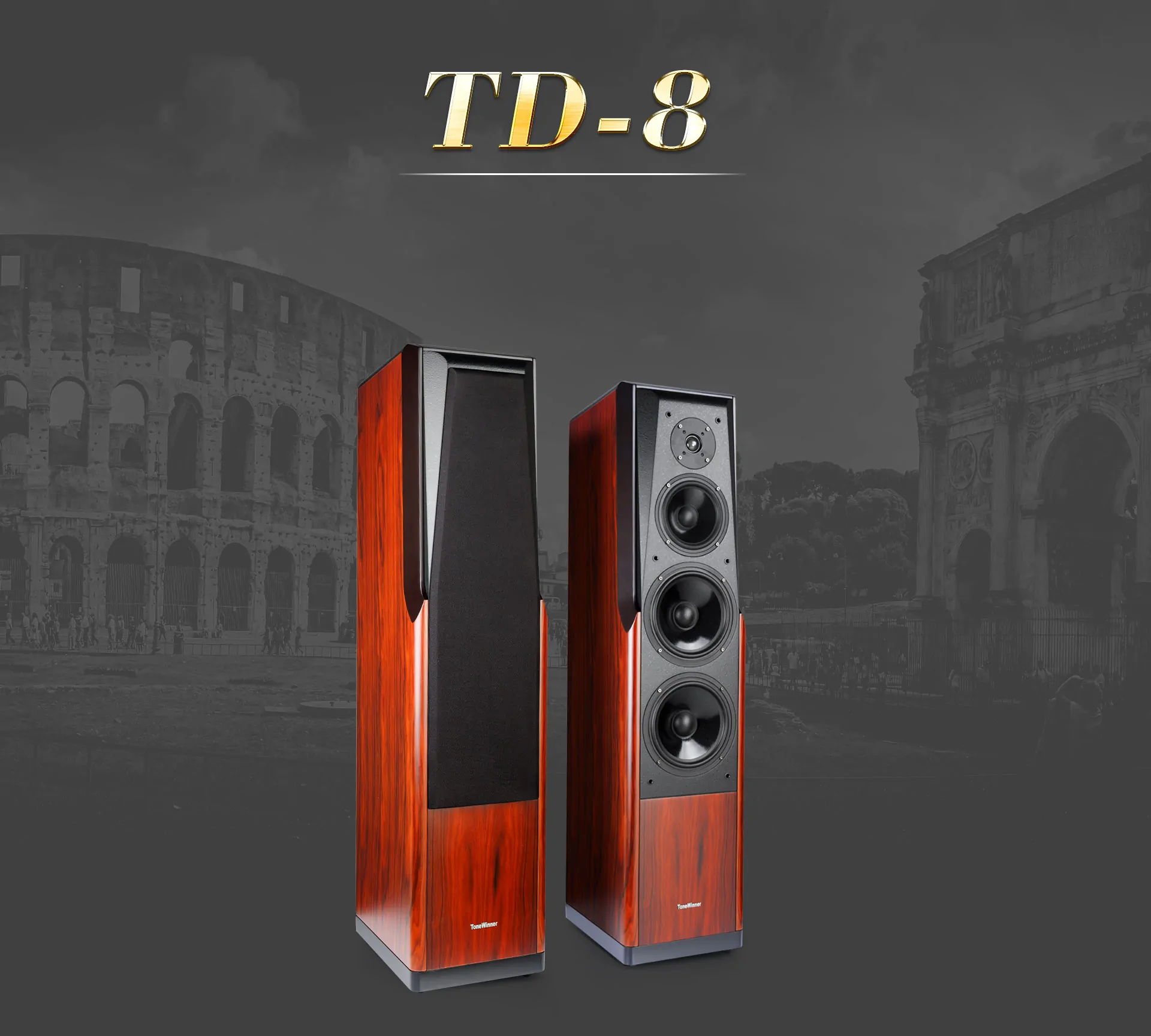 Tonewinner 7.1 AV Hi-Fi stereo sound quality speakers