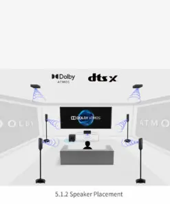 Tonewinner 7 channels home theater system Dolby Atmos receiver amplifier