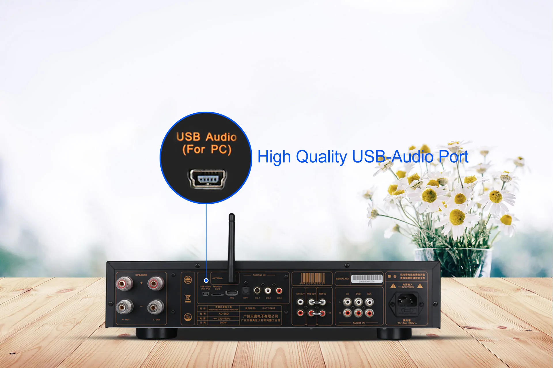 Amply nghe nhạc ToneWinner 2 kênh